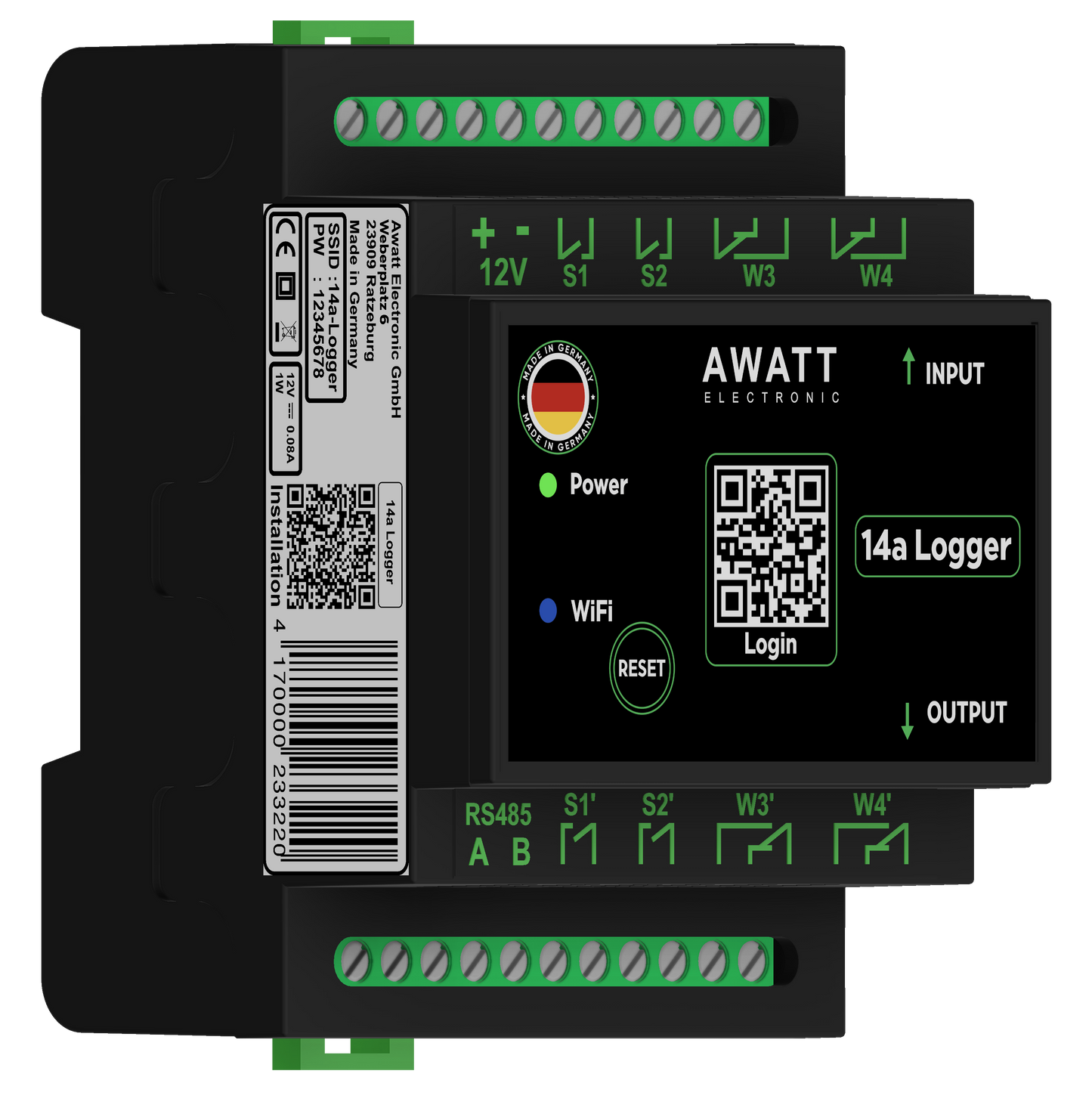 §14a Logger - Universelles Energy Management System für §14a EnWG